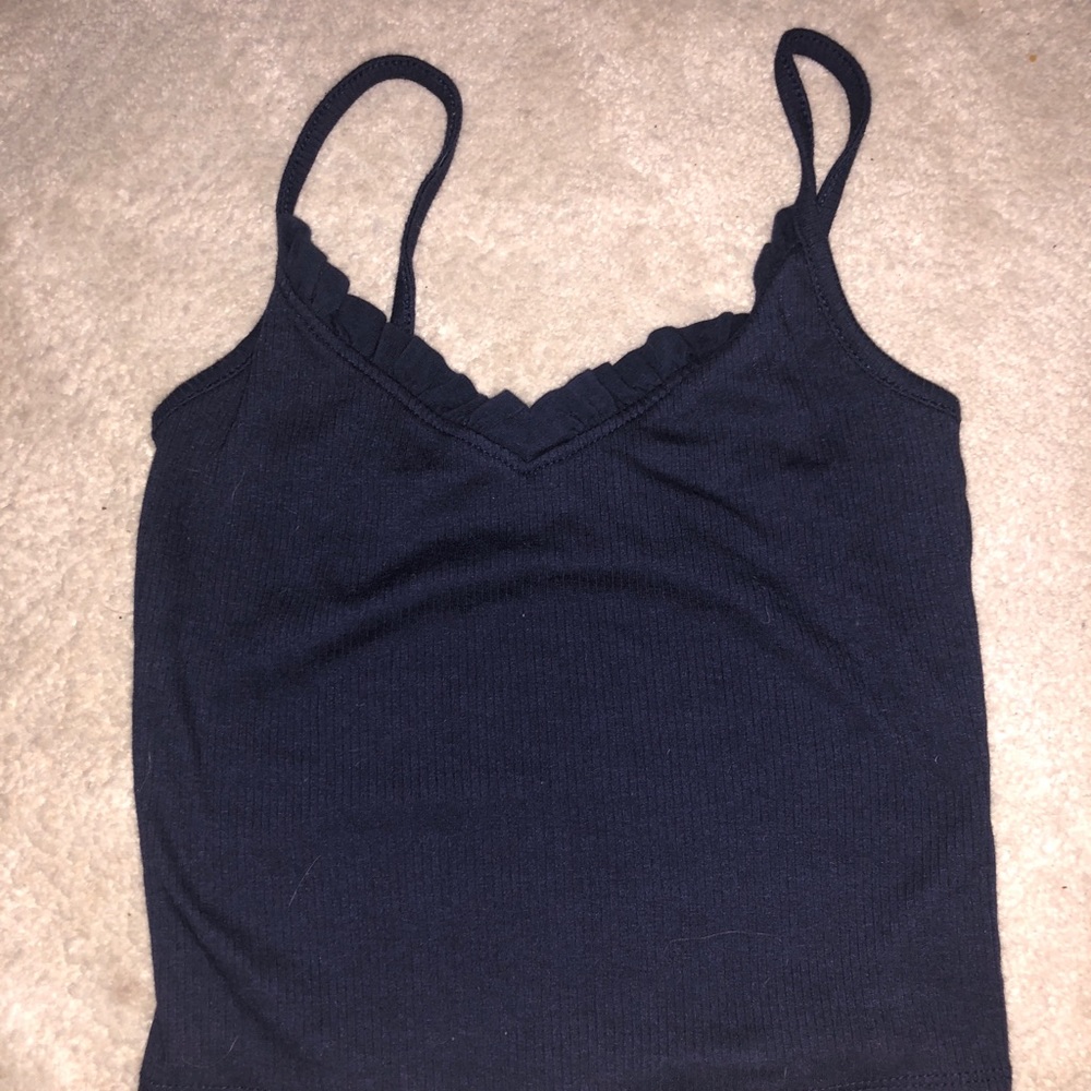 ruffle crop top